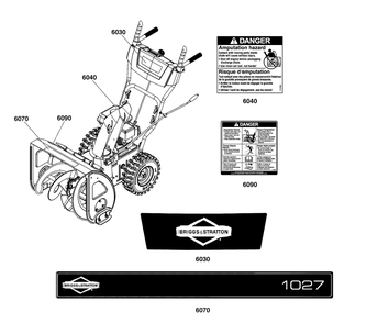 Part Location Diagram of 84004051 Murray Decal, Brand